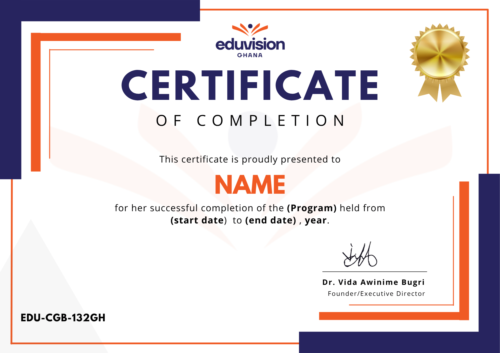 Certificate Template